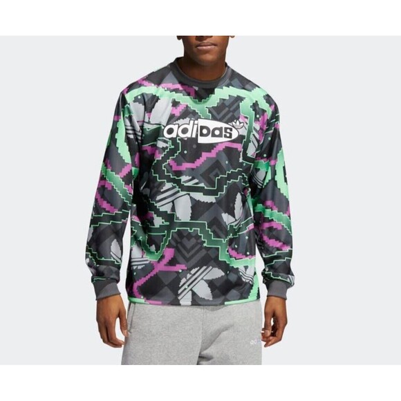 adidas Other - adidas Hypersport Goalkeeper Soccer Jersey Men's Gray Size Medium New With Tags